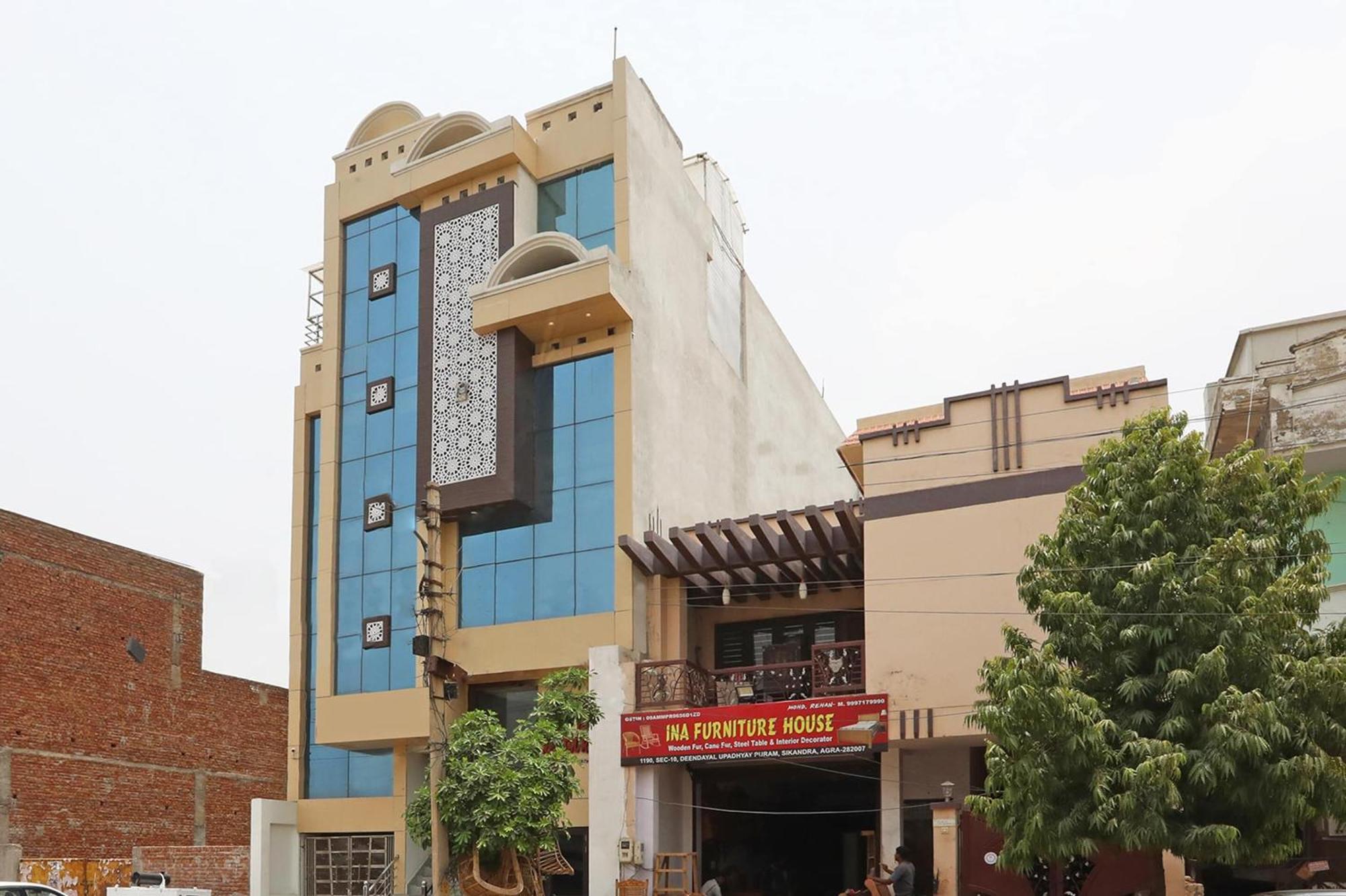 Oyo Hotel Vaishnavi Heritage Inn Agra  Bagian luar foto
